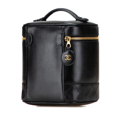 Chanel CC Lambskin Vanity Case