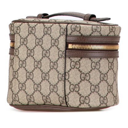 Gucci GG Supreme Web Ophidia Vanity Bag