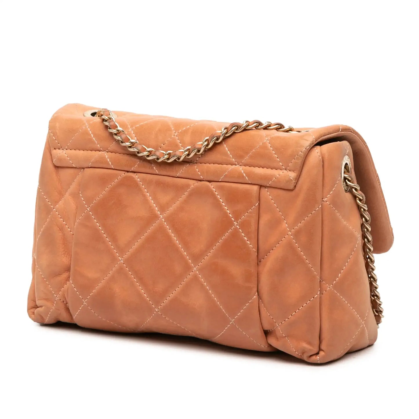 Chanel Small Aged Calfskin Chic Quilt Flap