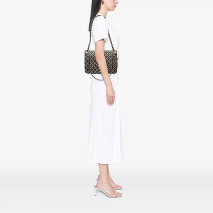 Chanel Quilted Metallic Distressed Lambskin CC Crystal Flap