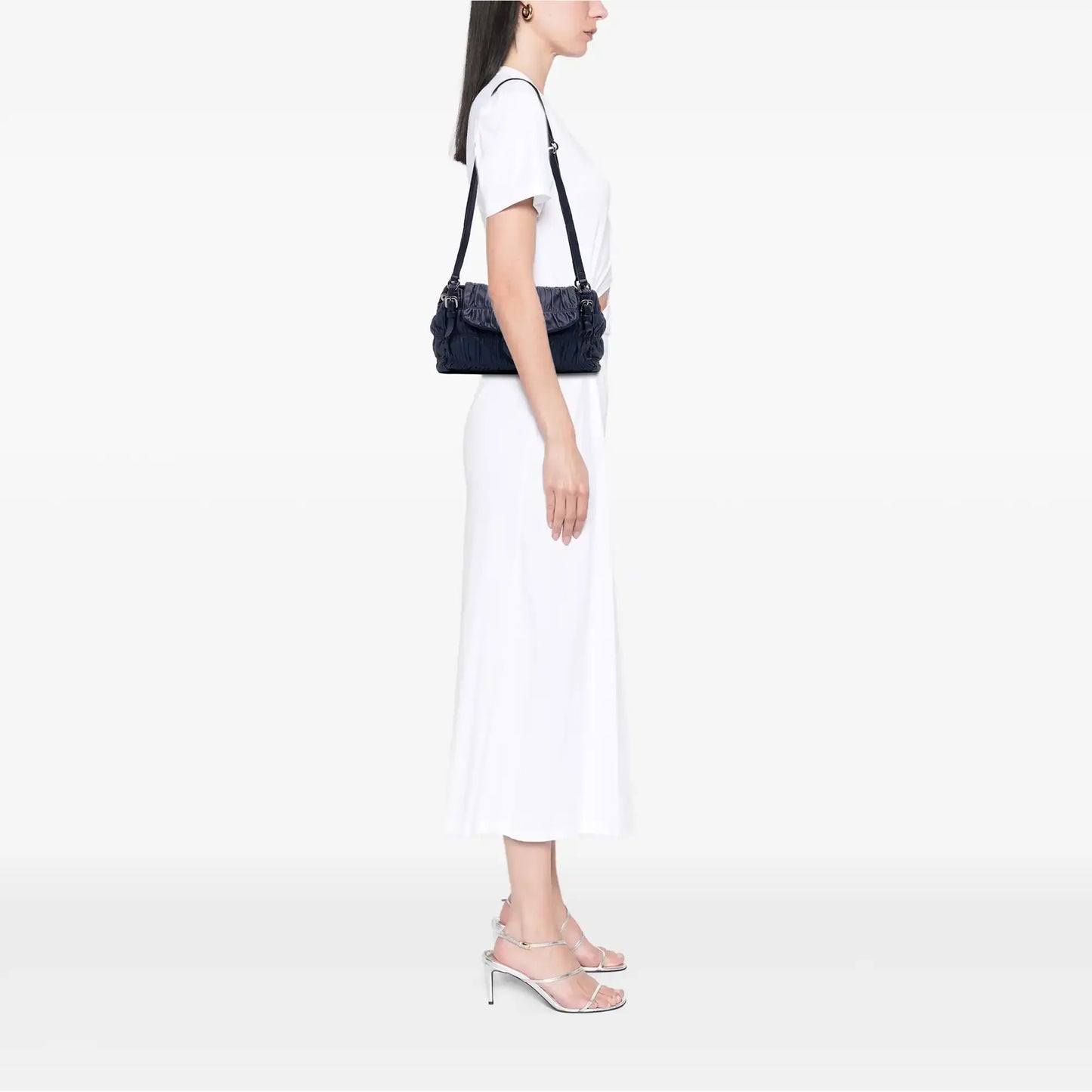 Prada Nappa Gaufre Shoulder Bag