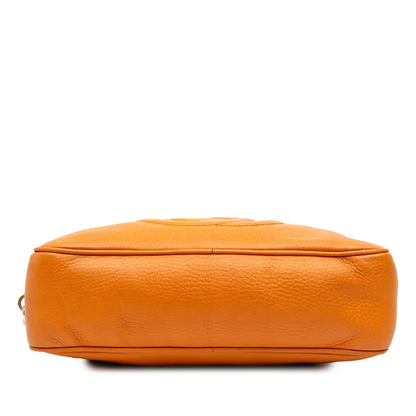 Gucci Leather Soho Chain Zip Shoulder Bag