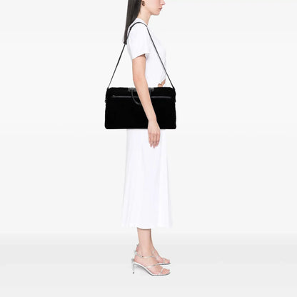 Saint Laurent Shearling Travel Bag