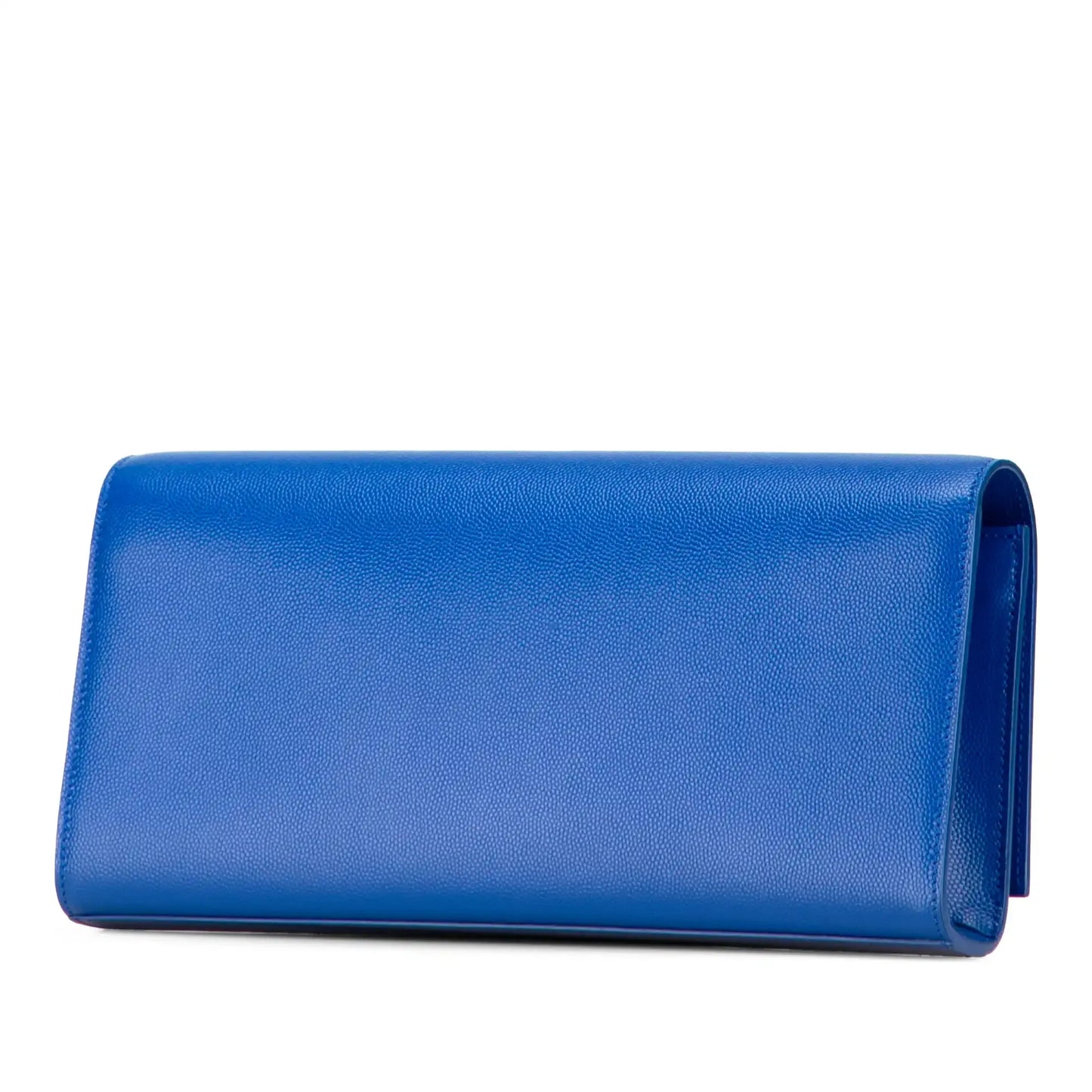 Saint Laurent Grain de Poudre Monogram Cassandre Clutch