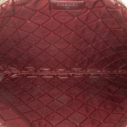 Chanel Large Lambskin Colorblock Patchwork O Case