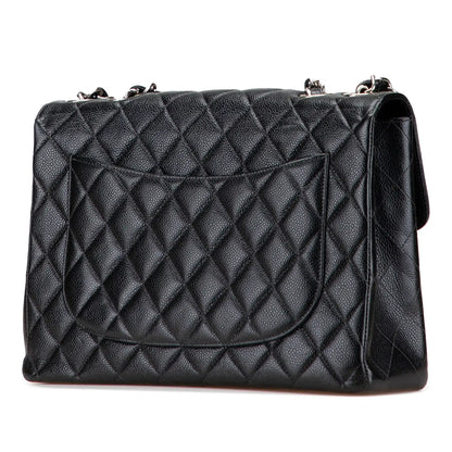 Chanel Jumbo Classic Caviar Single Flap