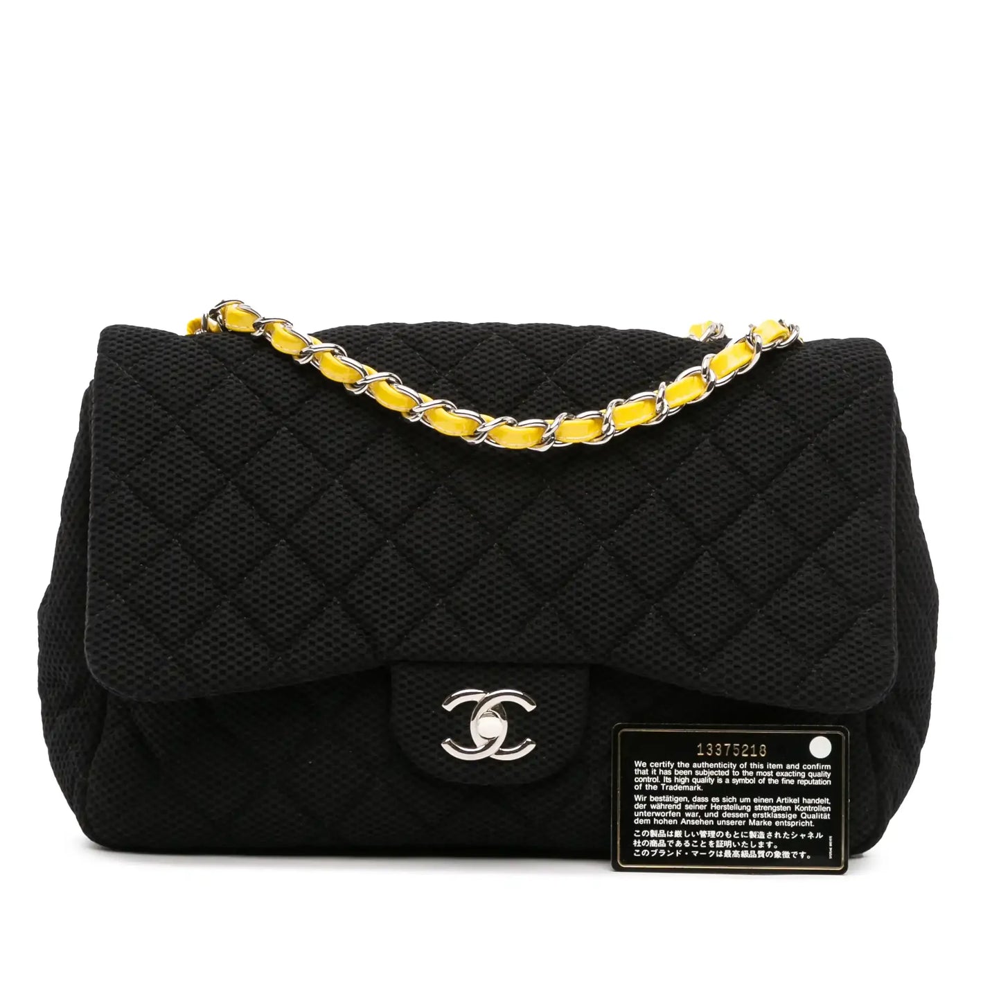 Chanel Jumbo Classic Jersey Single Flap