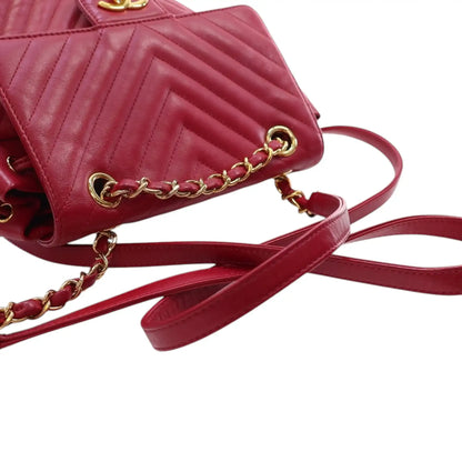Chanel Small Chevron Calfskin Urban Spirit Backpack