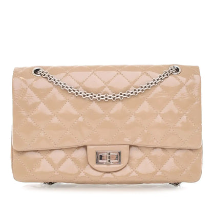 Chanel Reissue 2.55 Quilted Patent Double Flap 227