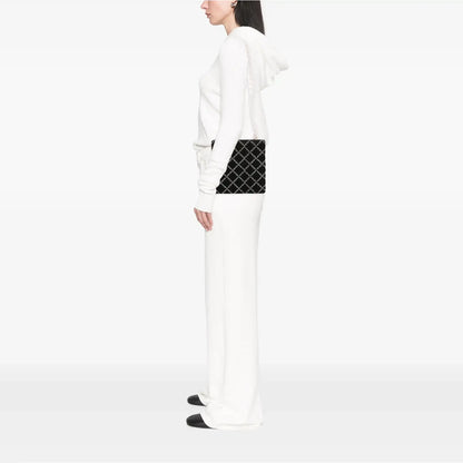 Chanel Tweed and Resin Zipped Chain Shopping Bag