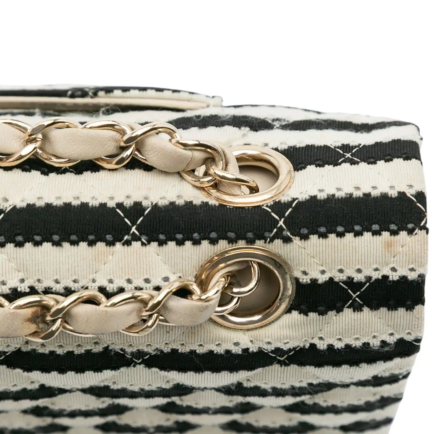 Chanel Medium Classic Jersey Coco Sailor Double Flap