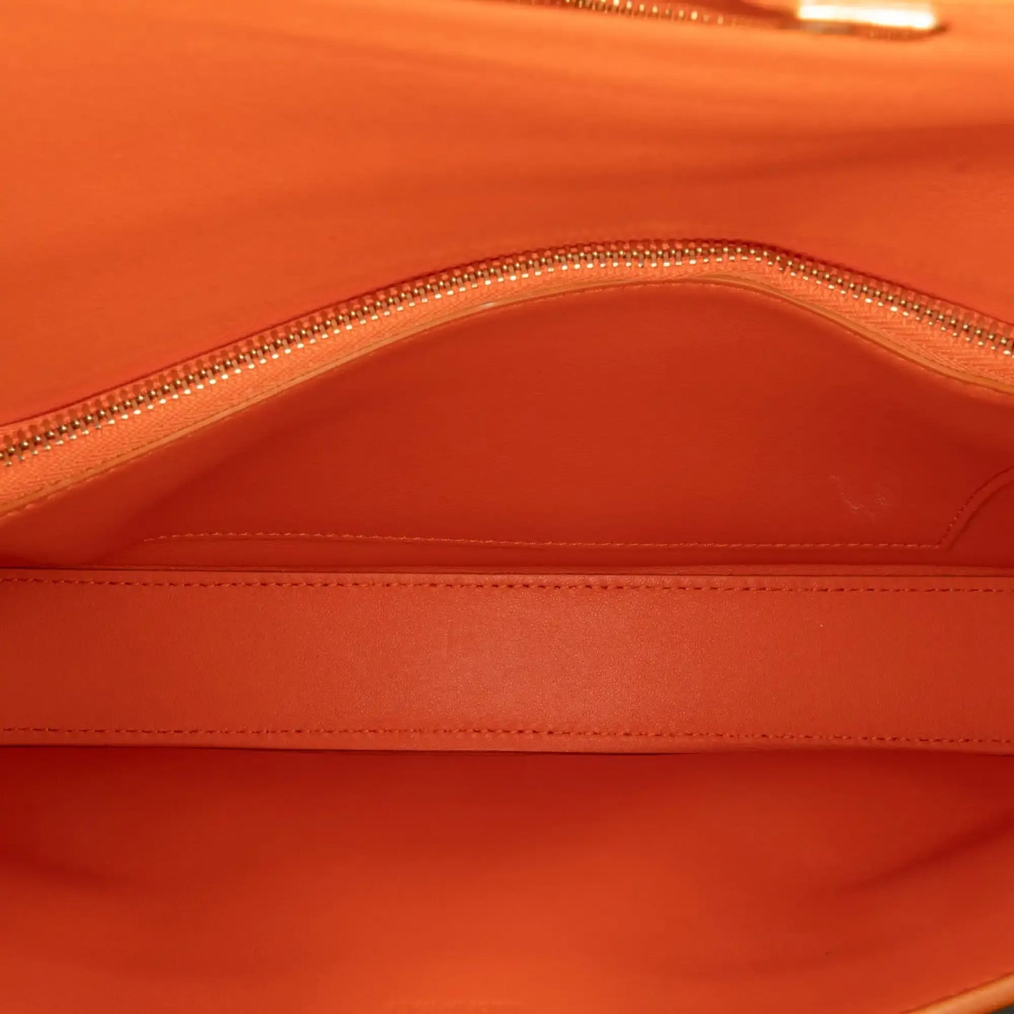Celine Smooth Calfskin Triomphe Chain Shoulder Bag