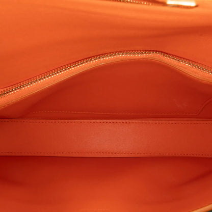 Celine Smooth Calfskin Triomphe Chain Shoulder Bag