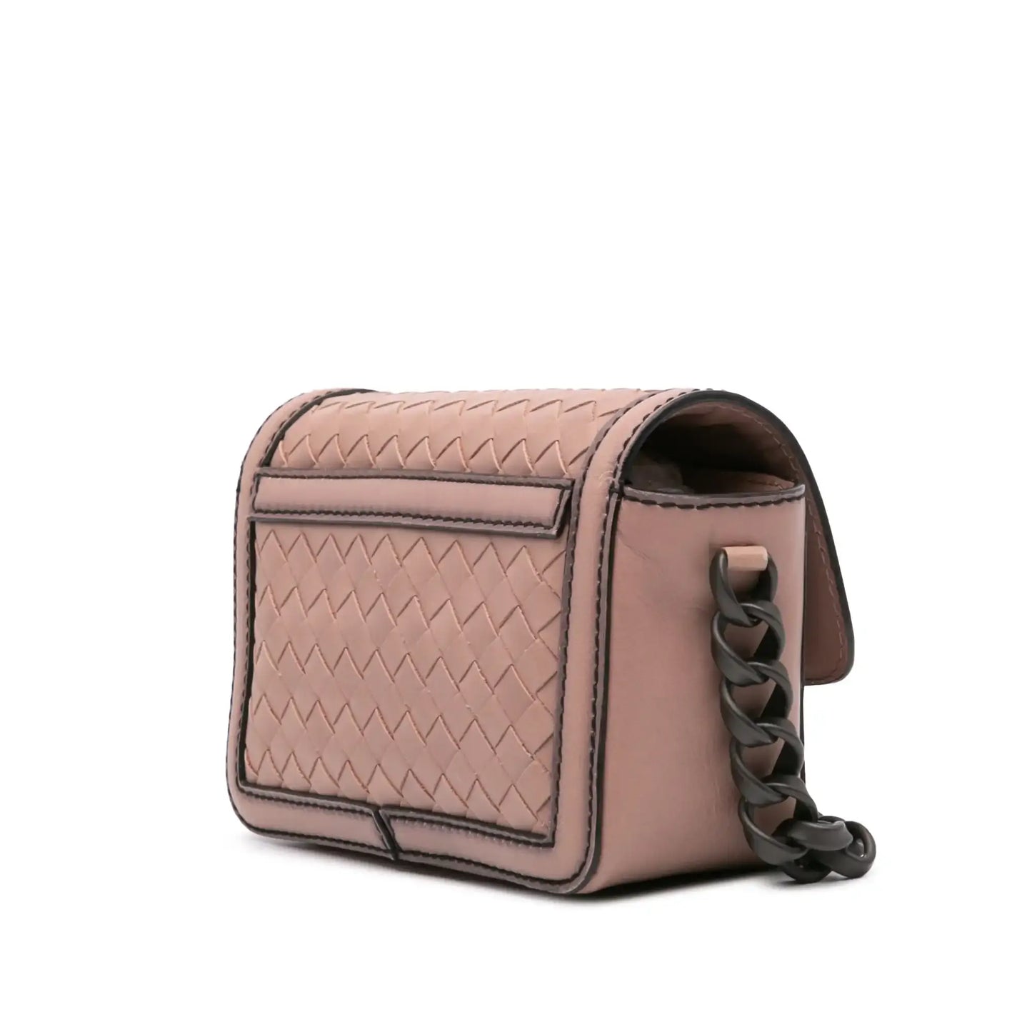 Bottega Veneta Nappa Intrecciato Mirror Lens Shoulder Bag
