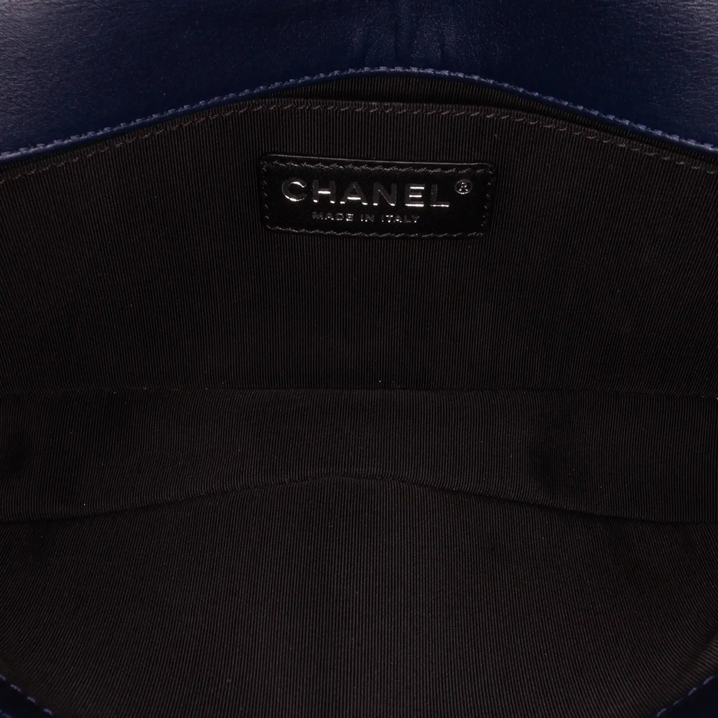 Chanel Bicolor Lambskin Boy Clutch