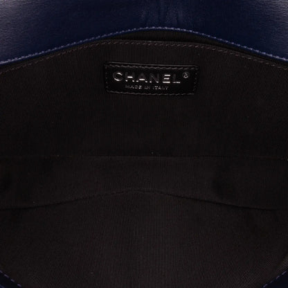 Chanel Bicolor Lambskin Boy Clutch