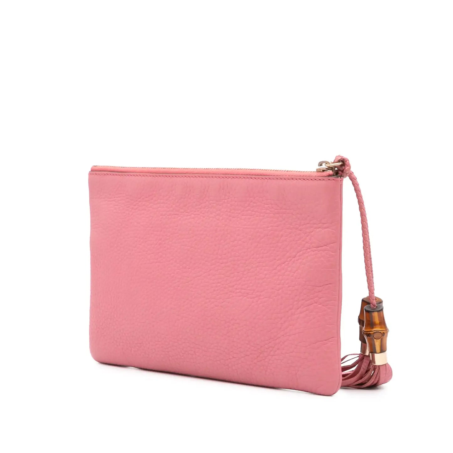 Gucci Calfskin Bamboo Clutch