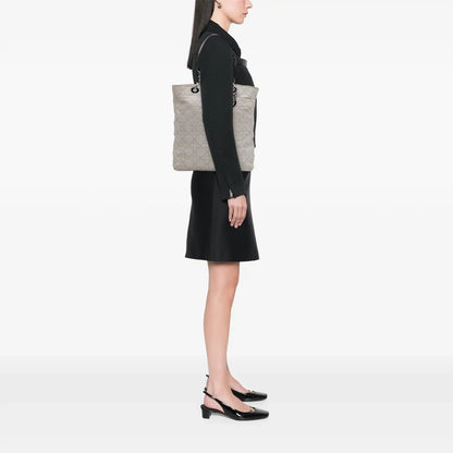 Dior Lambskin Cannage Lady Dior Soft Shopping Tote