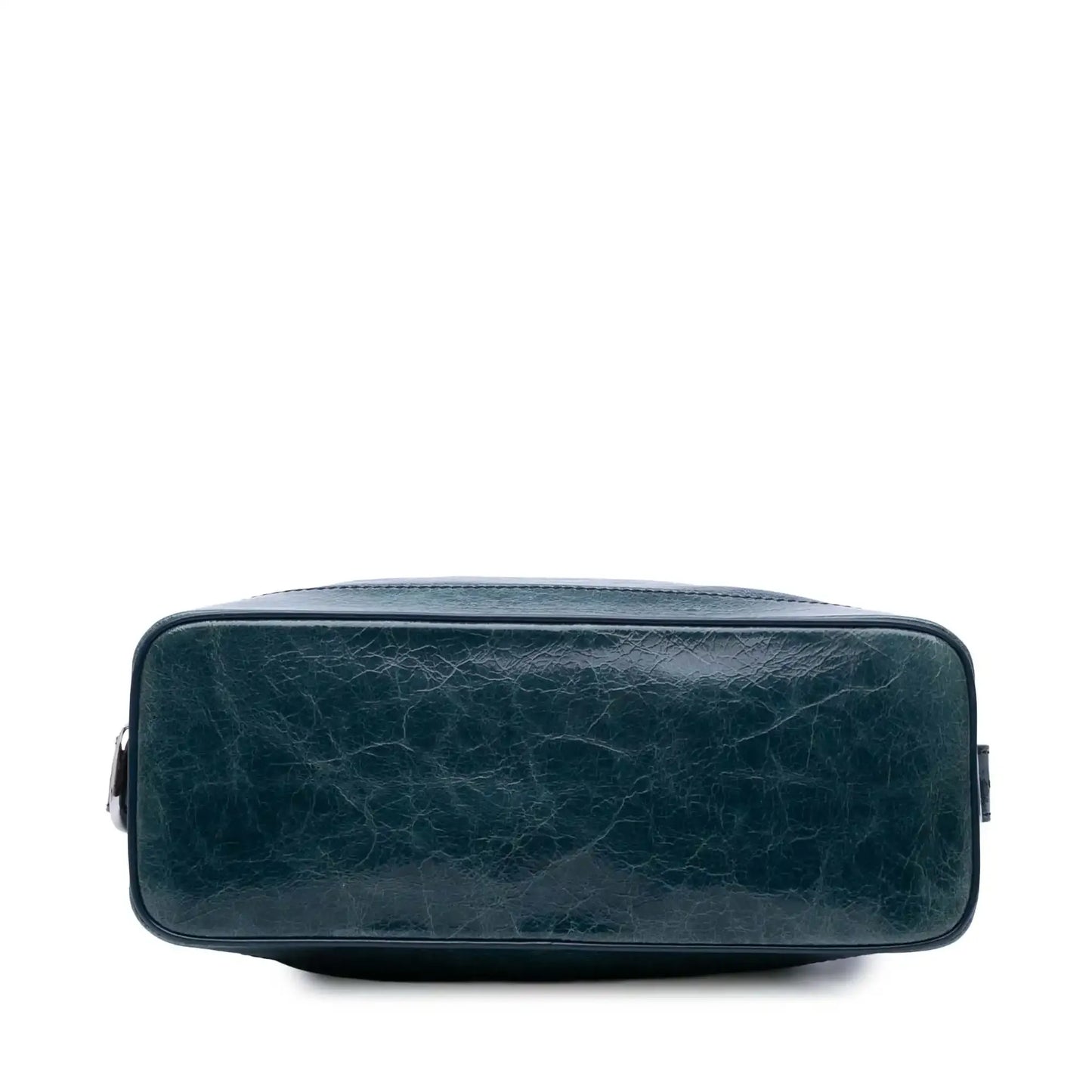 Celine Crinkled Patent Macadam Shoulder Bag