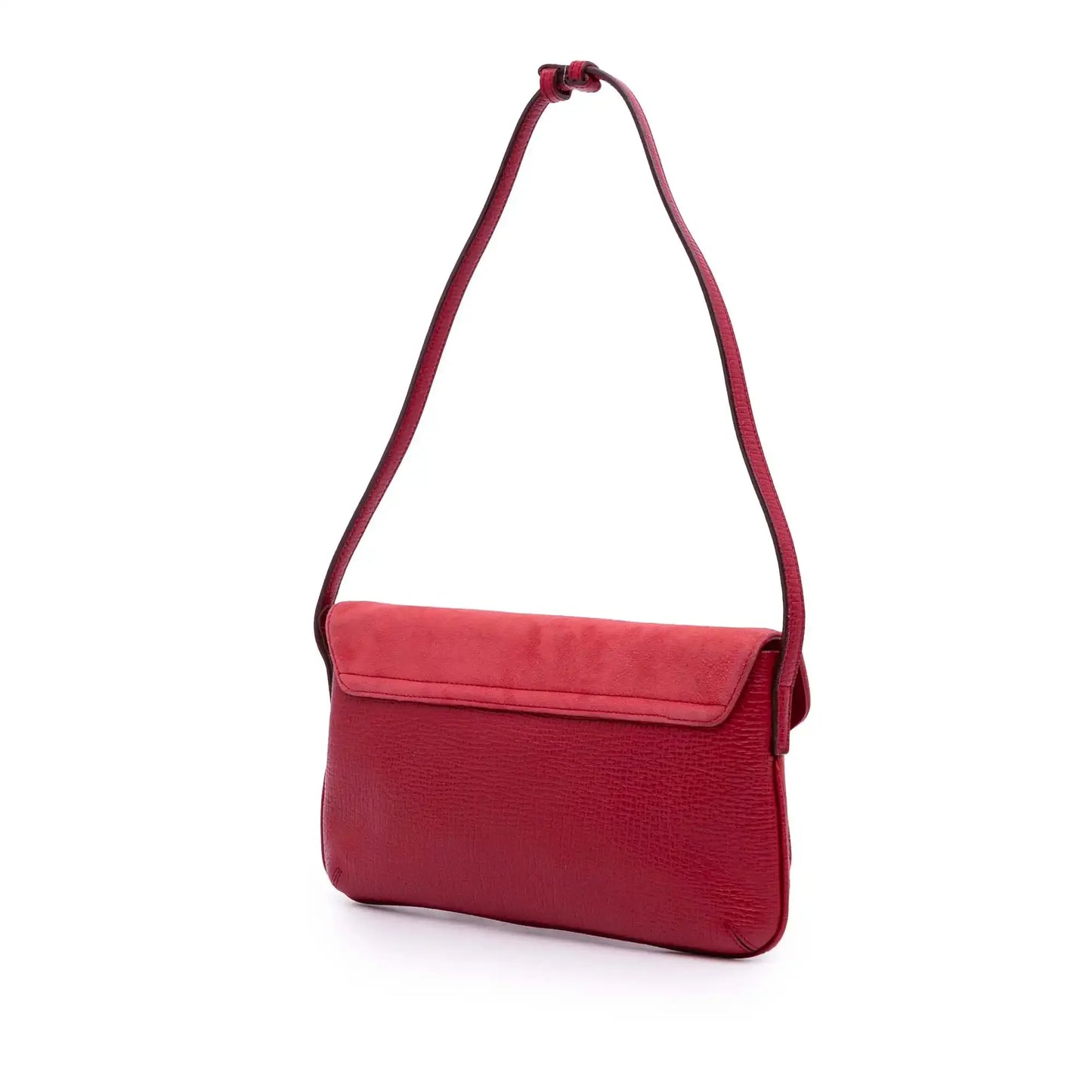 Loewe Suede and Leather Shoulder Bag