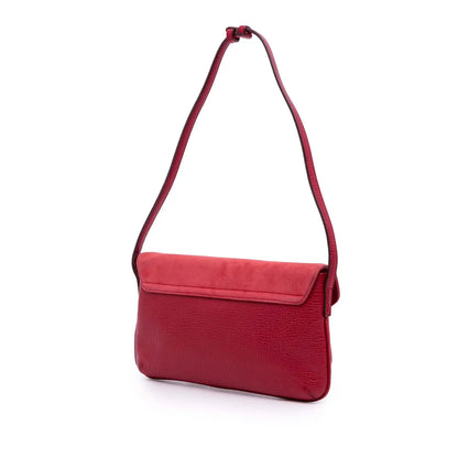 Loewe Suede and Leather Shoulder Bag