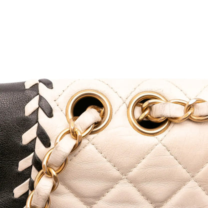 Chanel Small Bicolor Calfskin Braided Chic Flap