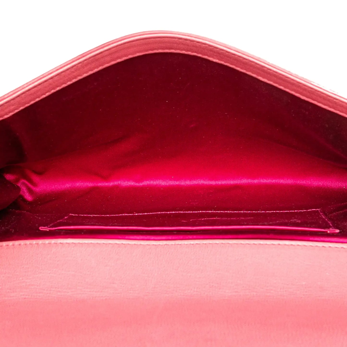 Saint Laurent Large Leather Belle de Jour Clutch