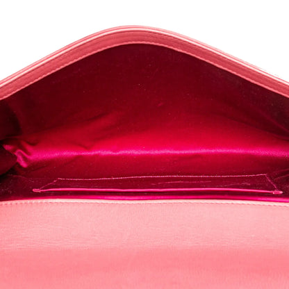 Saint Laurent Large Leather Belle de Jour Clutch