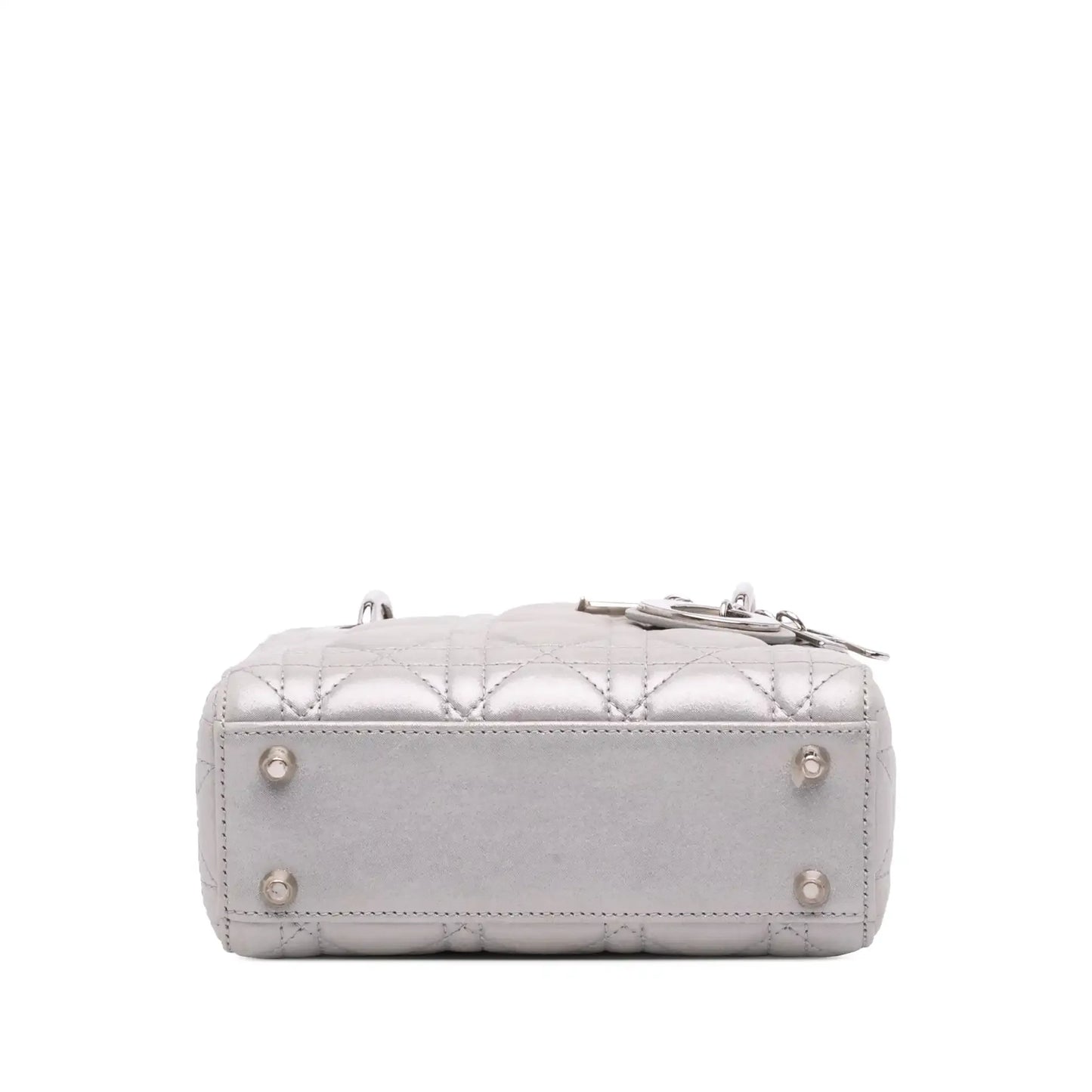 Dior Mini Iridescent Lambskin Cannage Lady Dior
