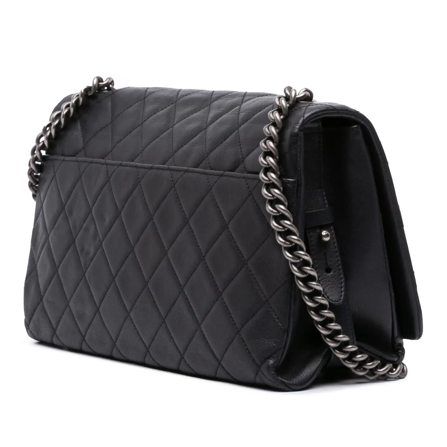 Chanel Large Quilted Goatskin City Rock Flap