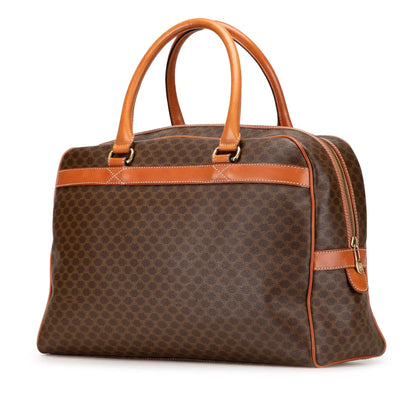 Celine Macadam Coated Canvas Duffle Bag