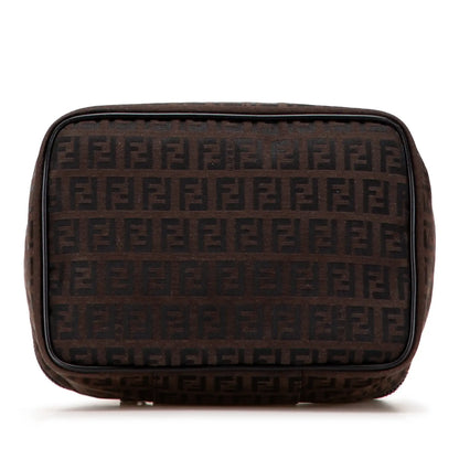 Fendi Zucca Canvas Vanity Bag