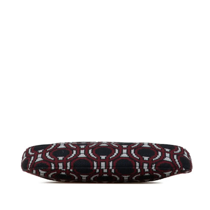 Prada Jacquard Knit Cleo Shoulder Bag