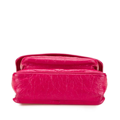 Saint Laurent Baby Crinkled Calfskin Monogram Niki Bag