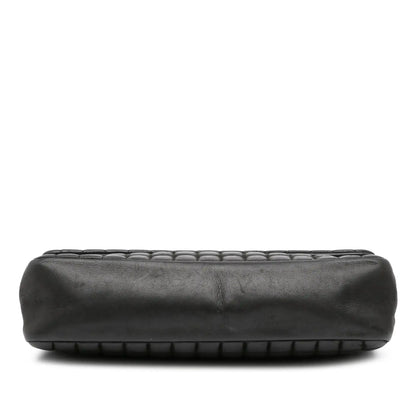 Chanel Chocolate Bar Iridescent Calfskin Bubble Flap
