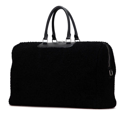 Saint Laurent Shearling Travel Bag