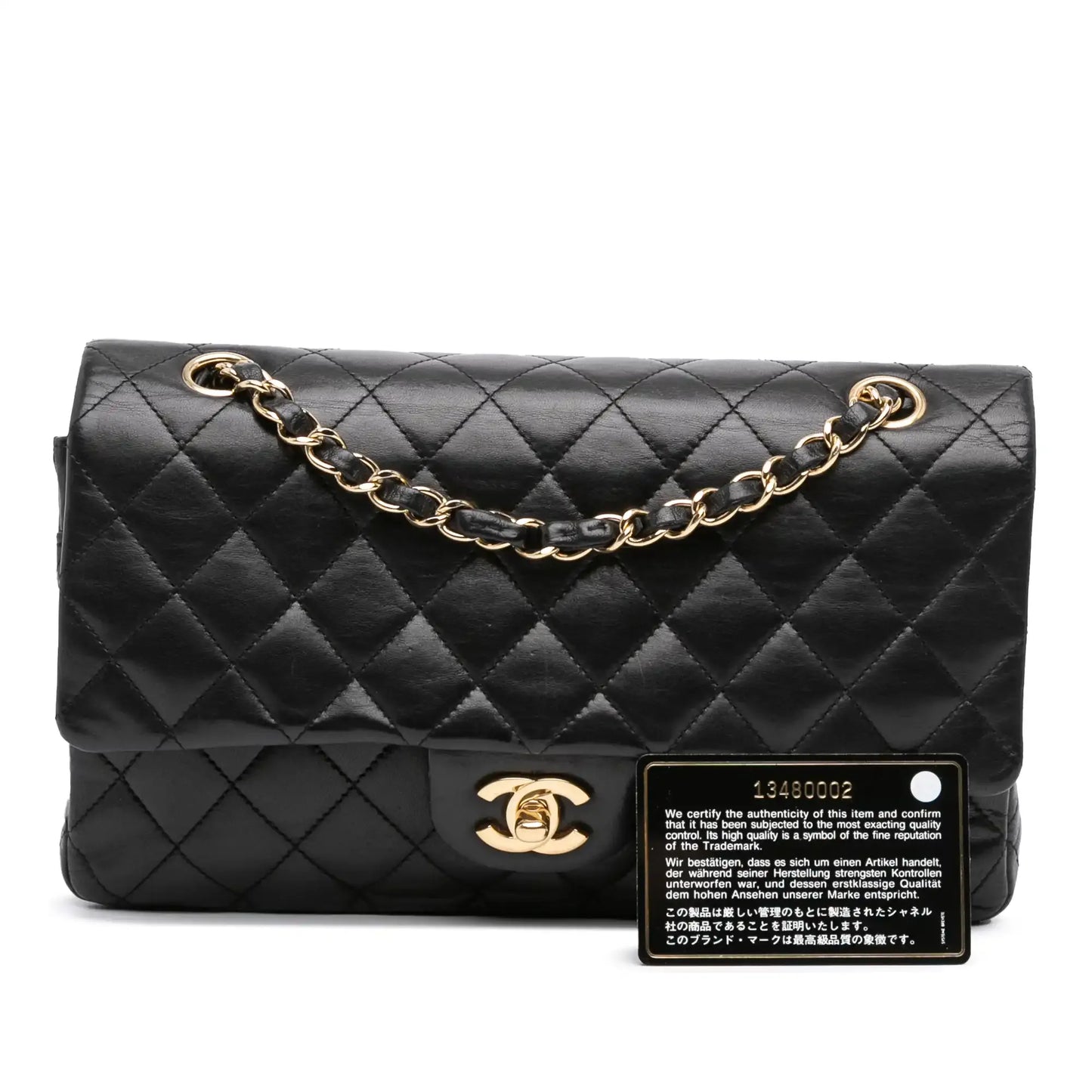 Chanel Medium Classic Lambskin Double Flap
