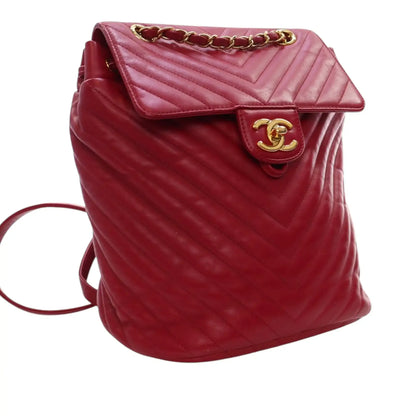 Chanel Small Chevron Calfskin Urban Spirit Backpack