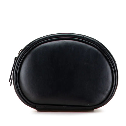 Gucci Mini GG Marmont Round Matelasse Leather Vanity Bag