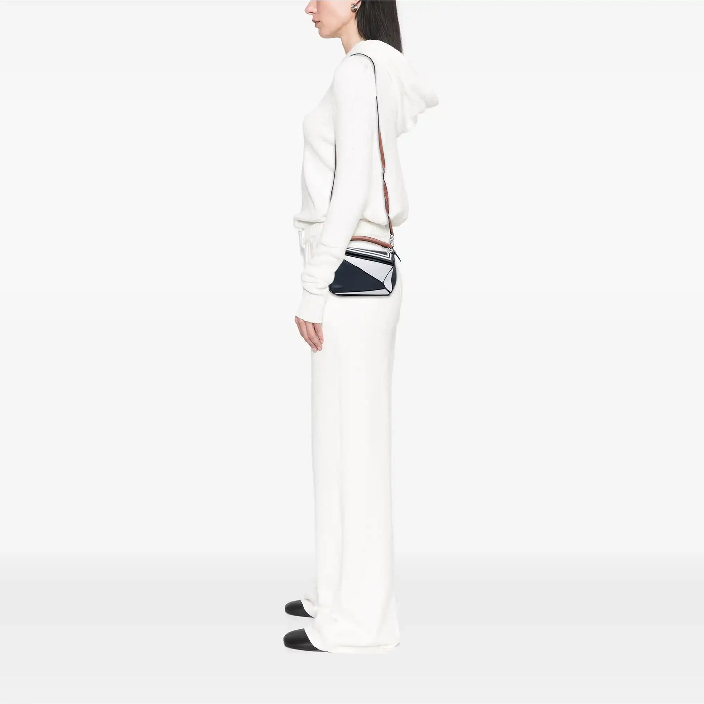 Loewe Mini Tricolor Calfskin Sailor Puzzle Satchel