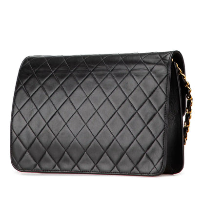Chanel Medium CC Quilted Lambskin Single Flap