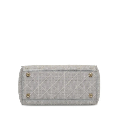 Dior Medium Canvas Cannage Lady D Lite
