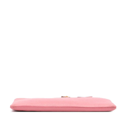 Gucci Calfskin Bamboo Clutch