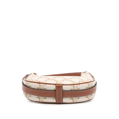 Celine Triomphe Coated Canvas Ava Shoulder Bag