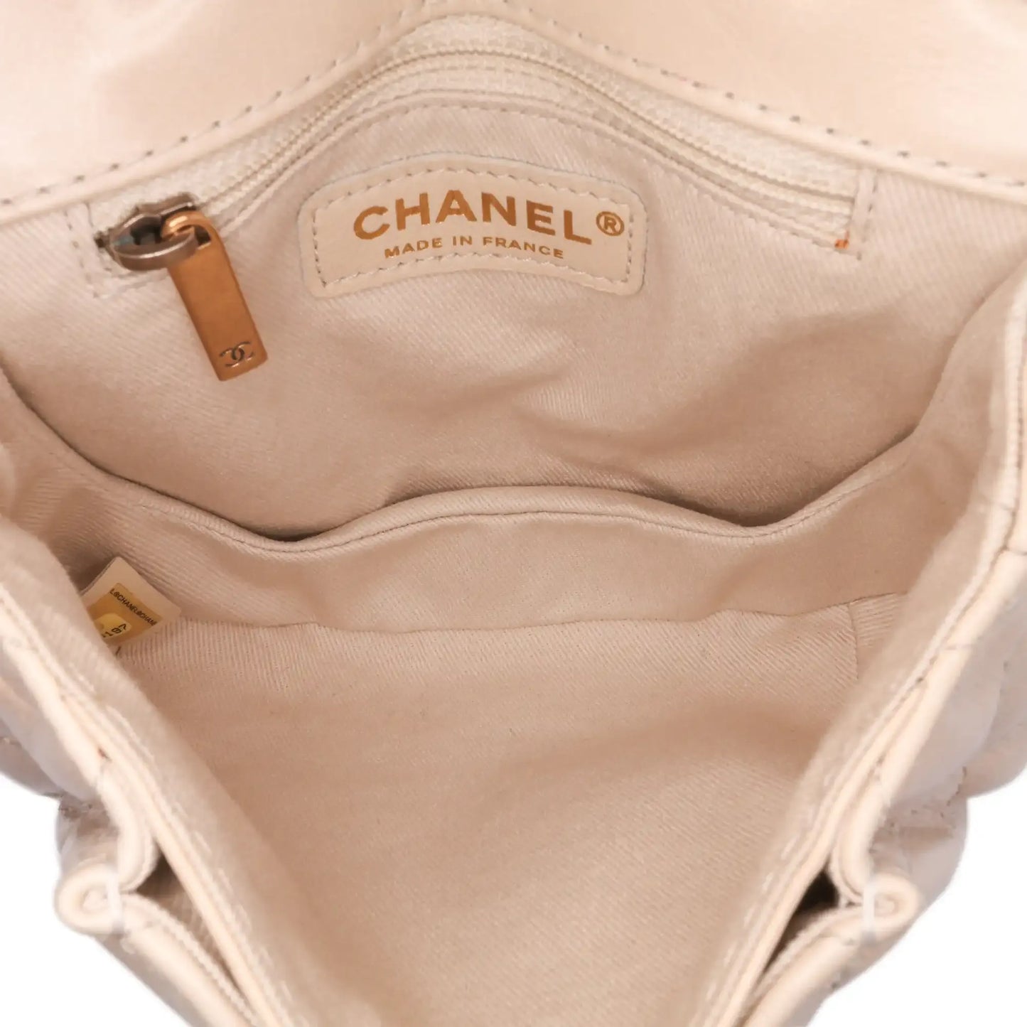 Chanel Small Aged Calfskin Bubble CC Flap