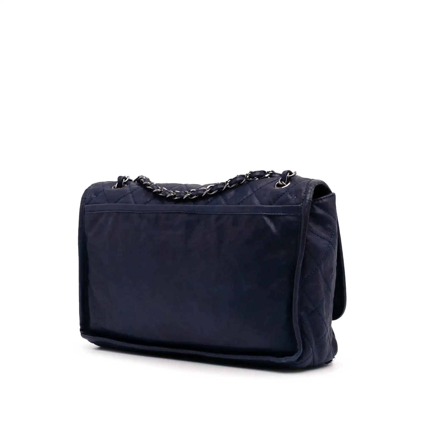 Chanel Large Quilted Calfskin Natural Beauty Split Pocket Flap