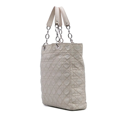 Dior Lambskin Cannage Lady Dior Soft Shopping Tote