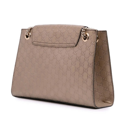 Gucci Large Guccissima Emily Shoulder Bag