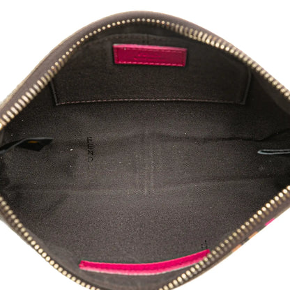Fendi Zucca Spalmati Chain Pochette