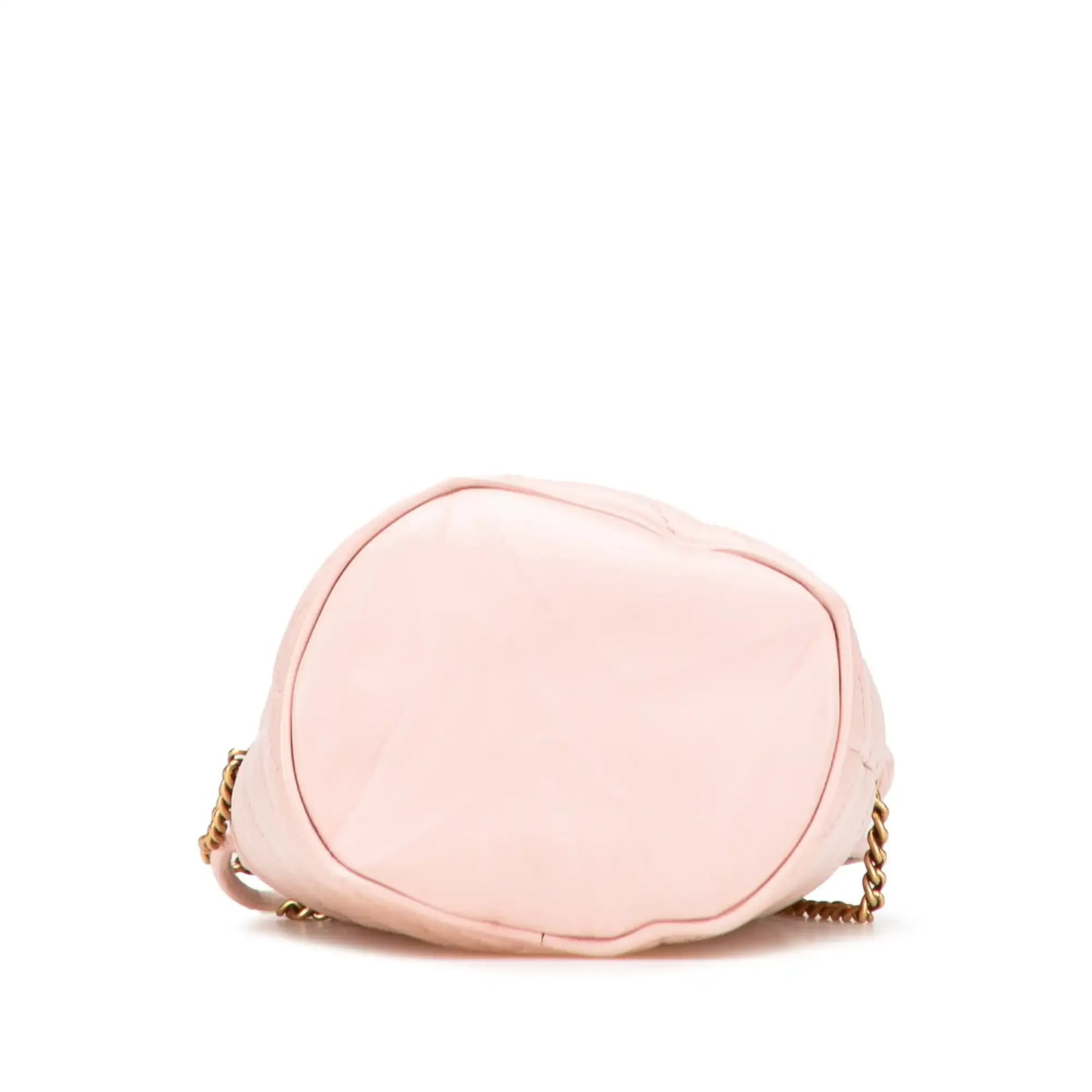 Gucci Small GG Marmont Leather Matelasse Bucket Bag